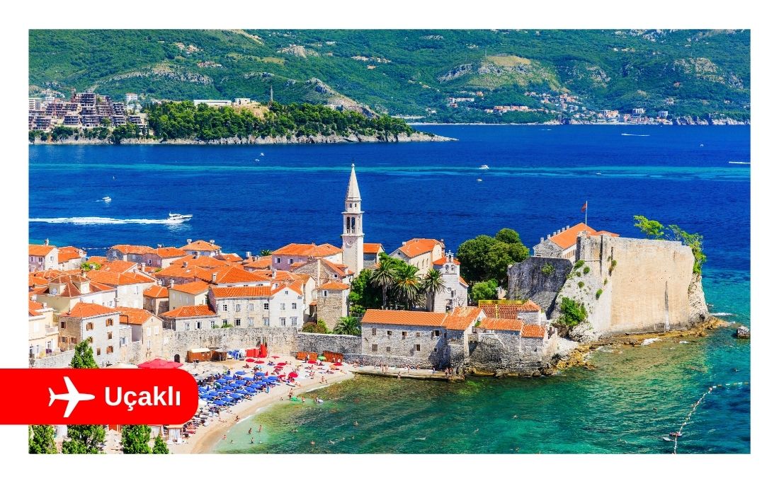 IZMIR BUDVA Air Montenegro Havayolları ile 3 Gece 4 Gün (ADB-TIV-ADB) Nisan 2025 - Ekim 2025 Budva