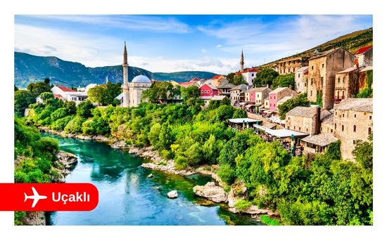 Baştanbaşa Balkanlar Tüm Çevre Gezileri, Ekstra Turlar, Akşam Yemekleri Dahil SAW-TZL-SAW